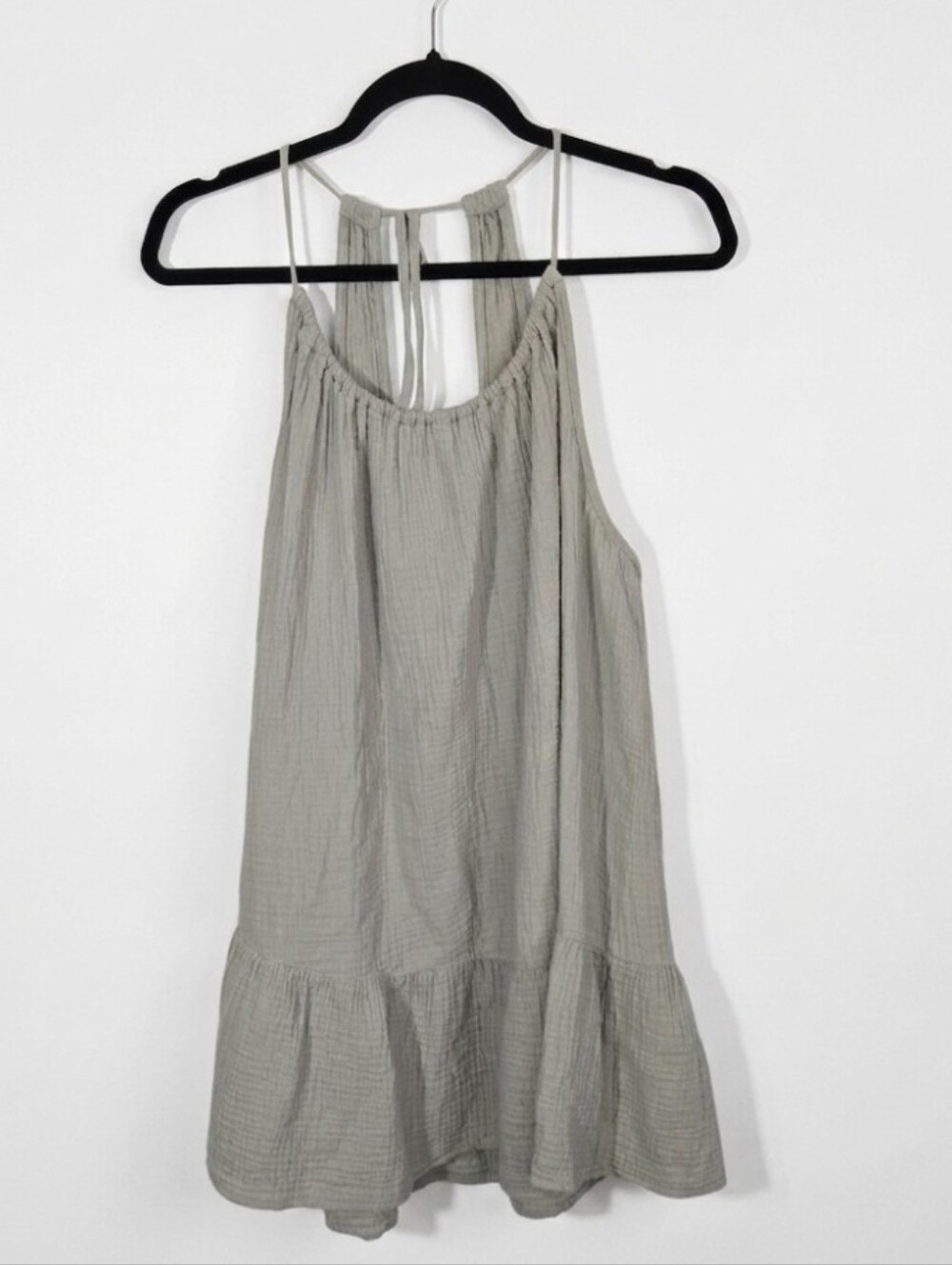 Green mini dress/ cover up
